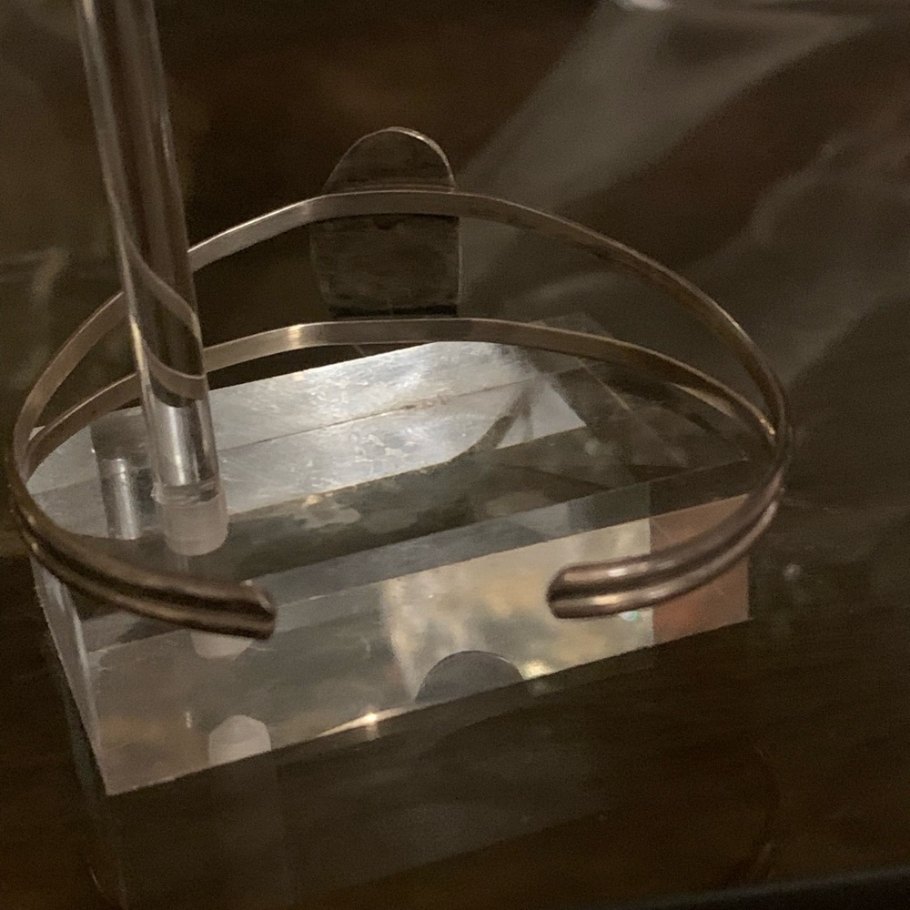 Shadowbox Turquoise Bear Claw Cuff - image 3